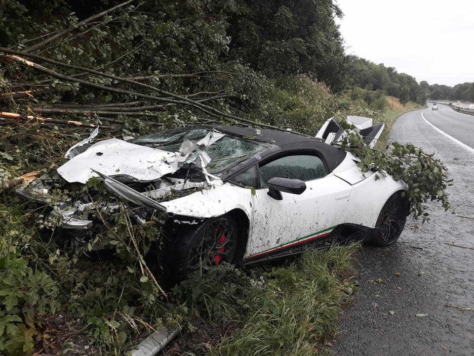 Heavy rain hits the UK