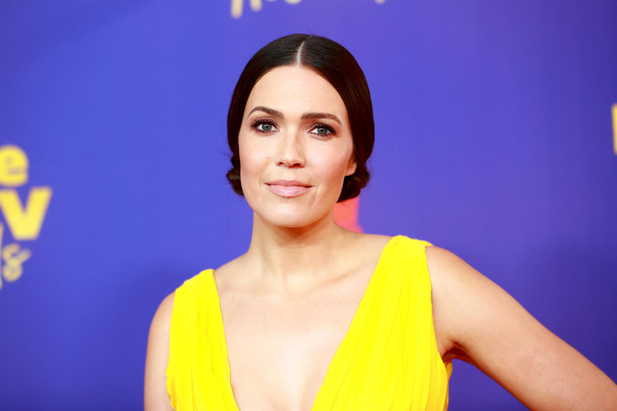 Mandy Moore admits she's found being a new mom during the pandemic 