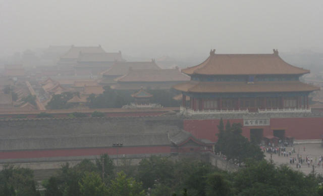 A Bra-Made Mask Against Beijing Pollution