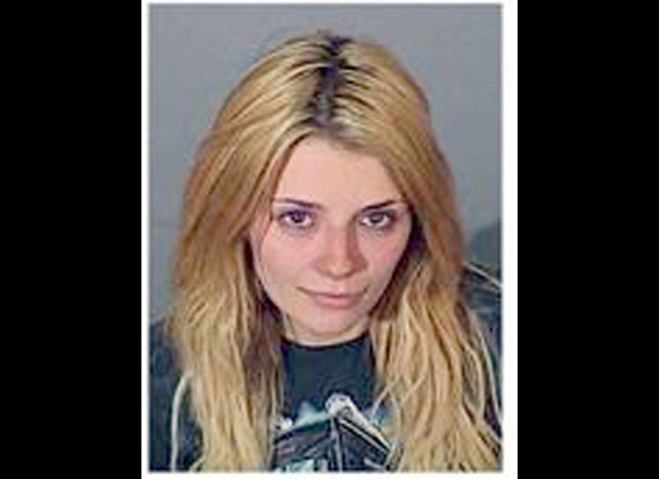 The former "OC" star was<a href="http://www.tmz.com/2007/12/27/mischa-barton-busted-for-dui/" target="_hplink"> arrested for a suspected DUI</a>, drug and controlled substance possession and driving without a valid license on December 27. 2007.