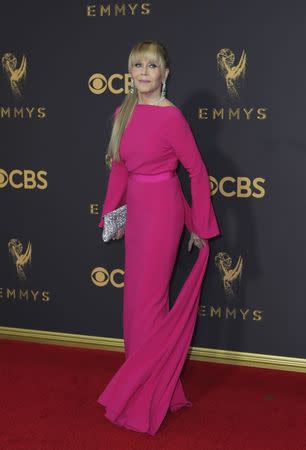 69th Primetime Emmy Awards – Arrivals – Los Angeles, California, U.S., 17/09/2017 - Jane Fonda. REUTERS/Mike Blake