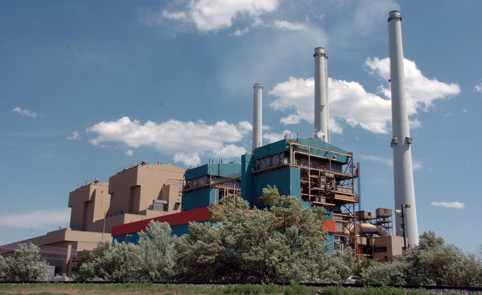 This 2010 file photo shows the Colstrip Steam Electric Station, a coal-fired power plant in Colstrip, Montana. (Photo: ASSOCIATED PRESS)