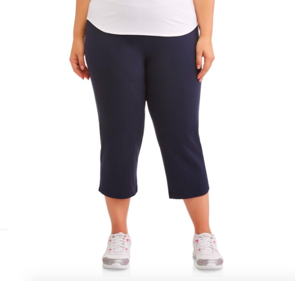 31) Plus Size Dri More 22" Core Capri