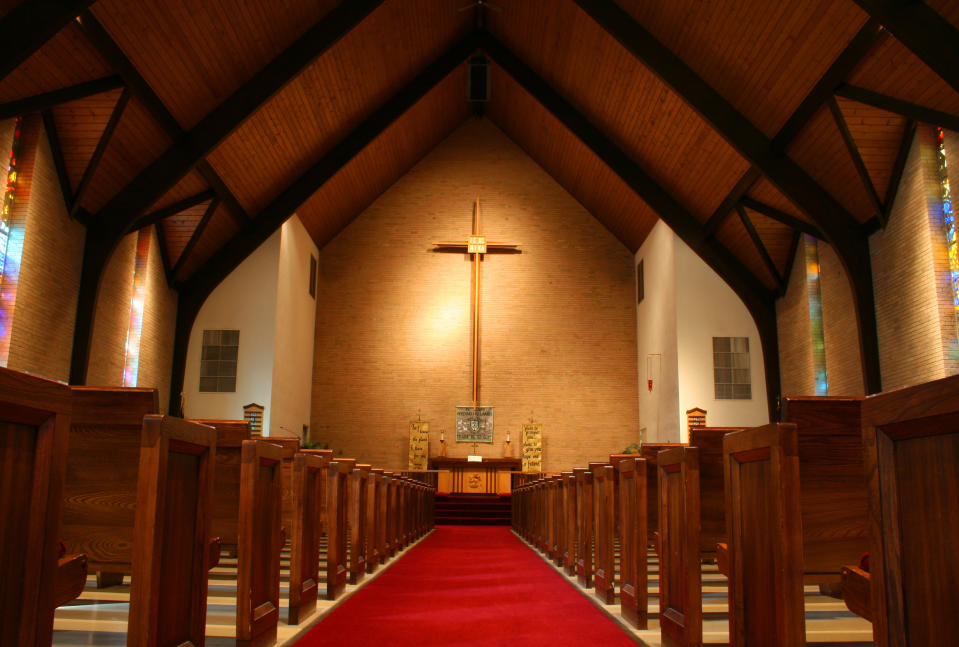 empty church