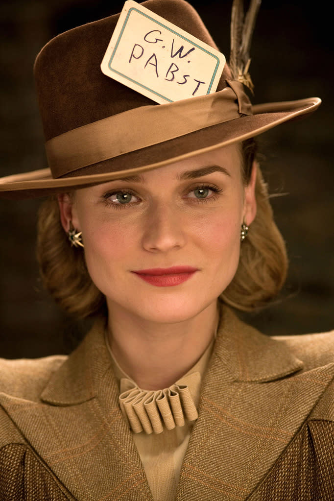 Inglourious Basterds Production Photos 2009 Weinstein Company Diane Kruger