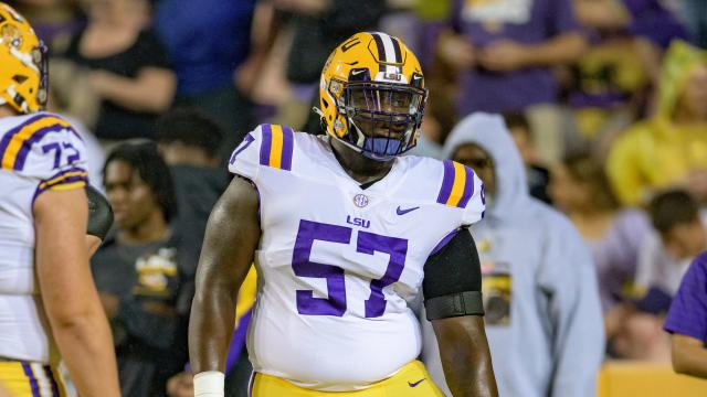 New England Patriots pick LSU's Chasen Hines in 2022 NFL Draft