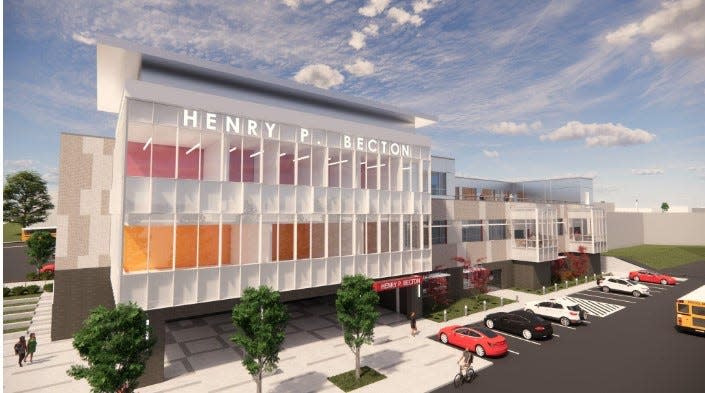 Combination STEM, vocational and special education addition proposed in Question 1 of three-part bond referendum vote March 12 by Becton Regional High School. Four public information hearings on the project will be offered in February.