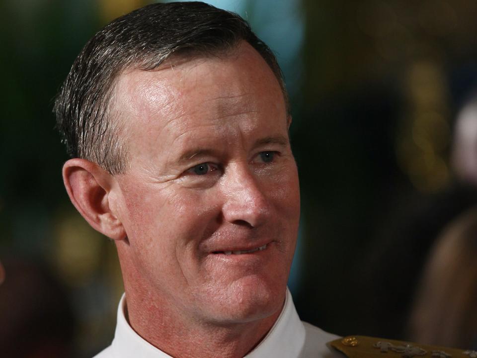 Retired 4-star Admiral William McRaven endorsed Democratic presidential candidate Joe Biden in the 2020 US election. (Getty Images)