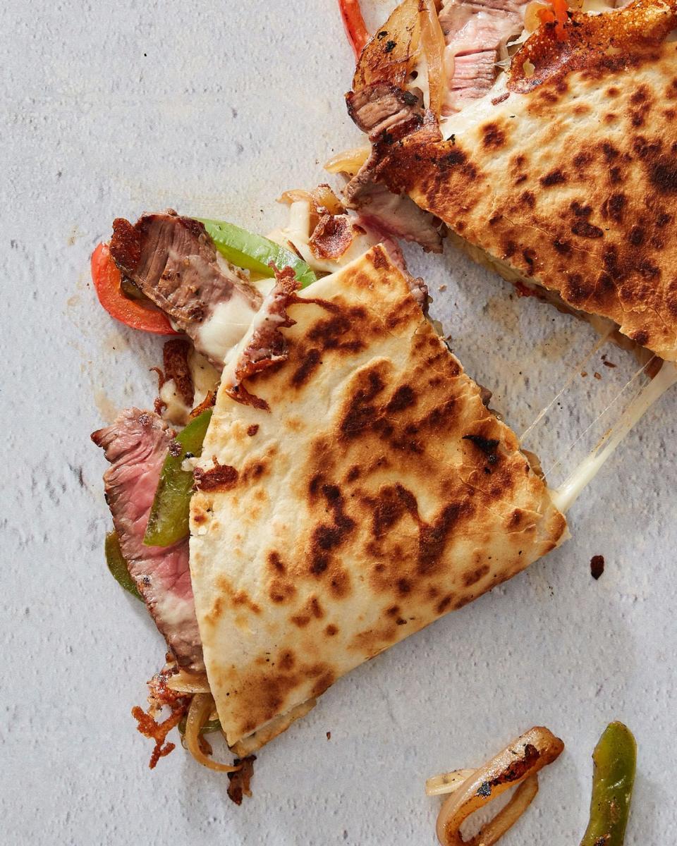 Philly Cheesesteak Quesadilla