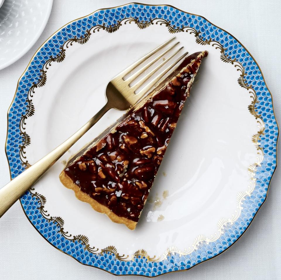 Chocolate-Caramel Pecan Tart