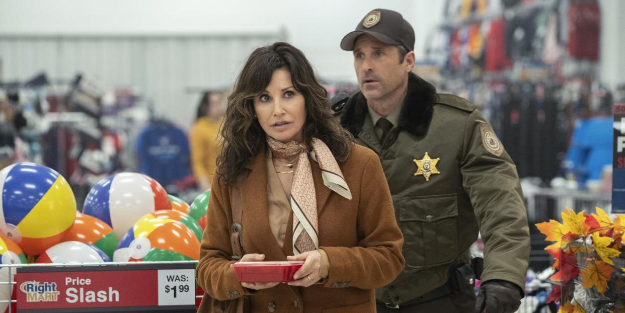 gina gershon and patrick dempsey in thanksgiving