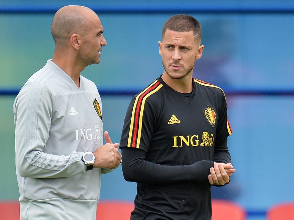 Chelsea transfer news: Eden Hazard urged to join Real Madrid by Belgium manager Roberto Martinez