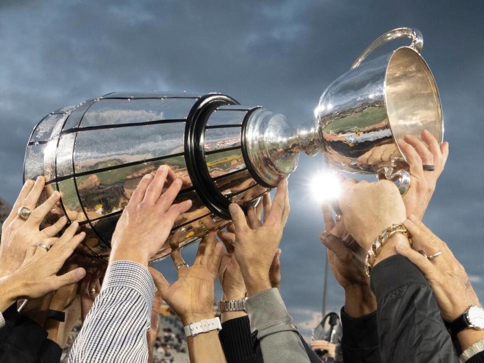 Tickets for the 108th Grey Cup, taking place in Hamilton, go on sale today at 10 a.m.  (Peter Power/The Canadian Press  - image credit)