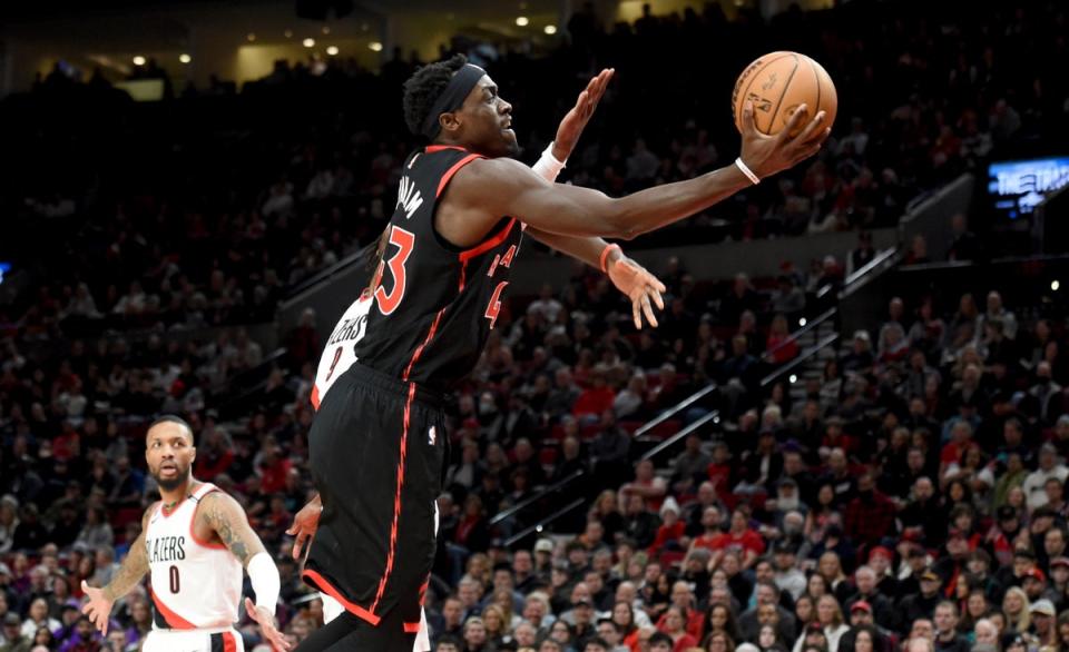 RAPTORS-TRAIL BLAZERS (AP)