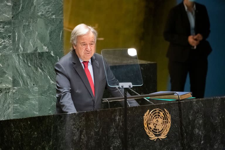 El secretario general de las Naciones Unidas, Antonio Guterres