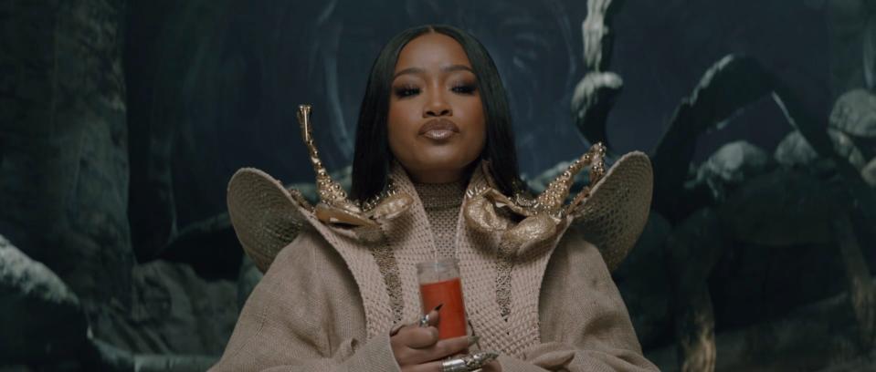 Keke Palmer as Scorpio in "This Is Me... Now: A Love Story."