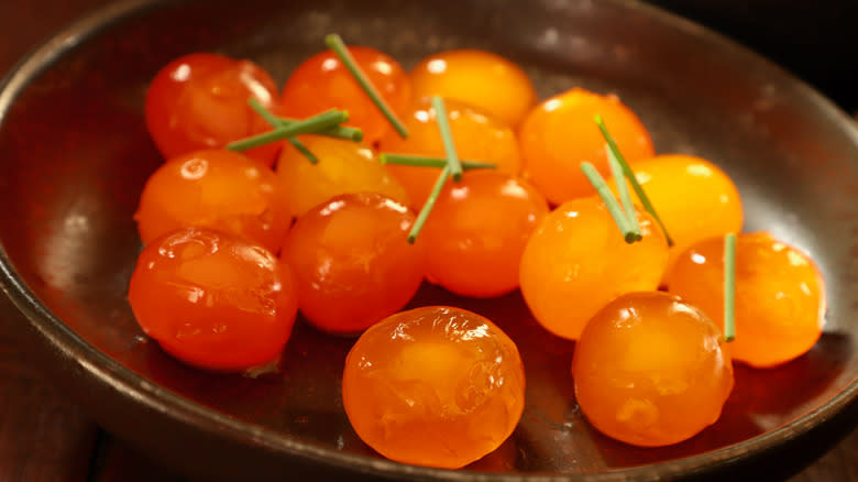 Cured duck eggs