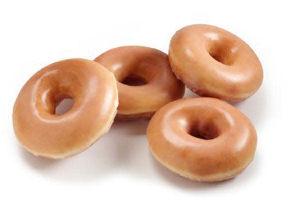 Krispy Kreme Doughnuts' Original Glazed Doughnuts.