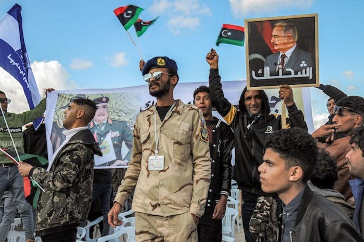 Wagner a aidé la Force armée arabe libyenne du chef rebelle Khalifa Hiftar. GettyImages