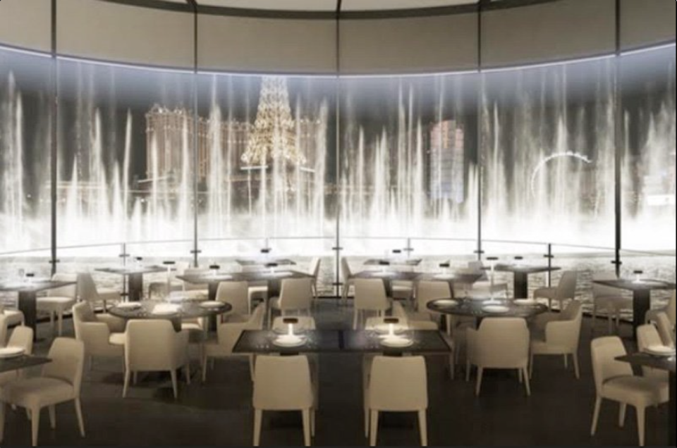 Wolfgang Puck's Spago restaurant at the Bellagio Hotel in Las Vegas.