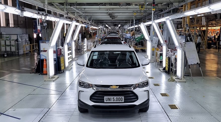 El Chevrolet Tracker ya se fabrica en Argentina.