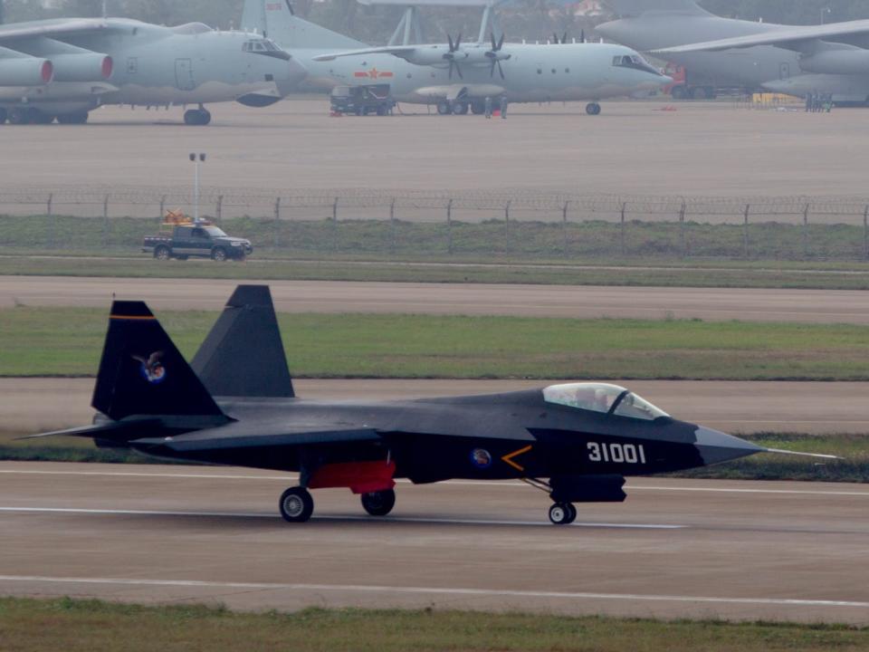 China Shenyang J-31 fighter jet