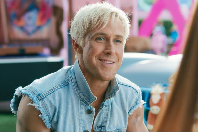 <p>Warner Bros./Everett</p> Ryan Gosling in <em>Barbie</em> (2023)