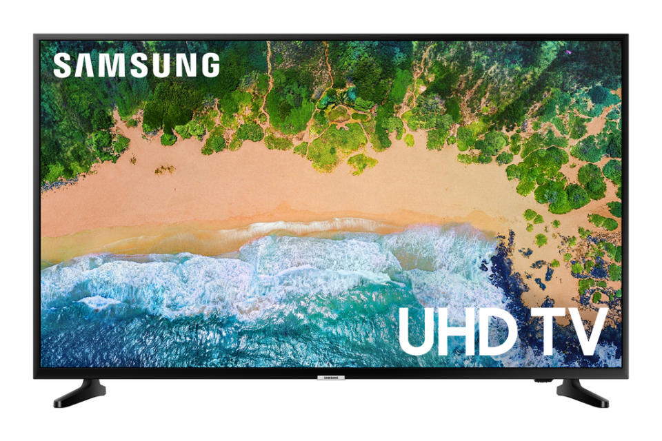 Samsung 65-inch Class 4K (2160P) Ultra HD Smart LED HDR TV UN65NU6900. (Photo: Walmart)