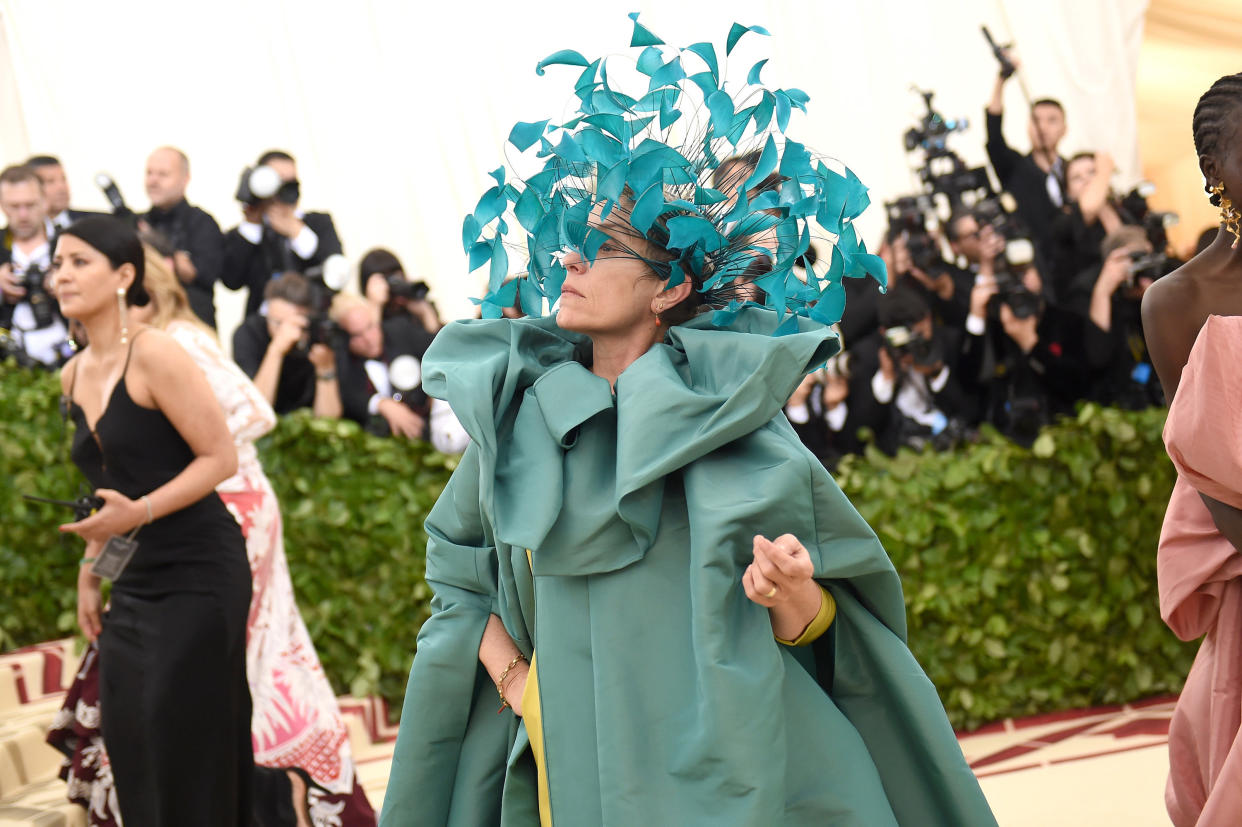 Frances McDormand at the annual Metropolitan Museum of Art gala this May in New York.&nbsp; (Photo: Jason Kempin via Getty Images)