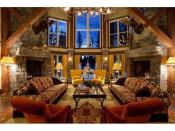 <p>While few interior photos of the home are available online, we know it has six bedrooms, five fireplaces, a stone wine grotto, a two-storey library and ‘chauffeur’s’ quarters. (Listing via <a rel="nofollow noopener" href="http://calgary.evcanada.com/en/listing/cms/123cairnslanding/" target="_blank" data-ylk="slk:Engel & Volkers;elm:context_link;itc:0;sec:content-canvas" class="link ">Engel & Volkers</a>) </p>