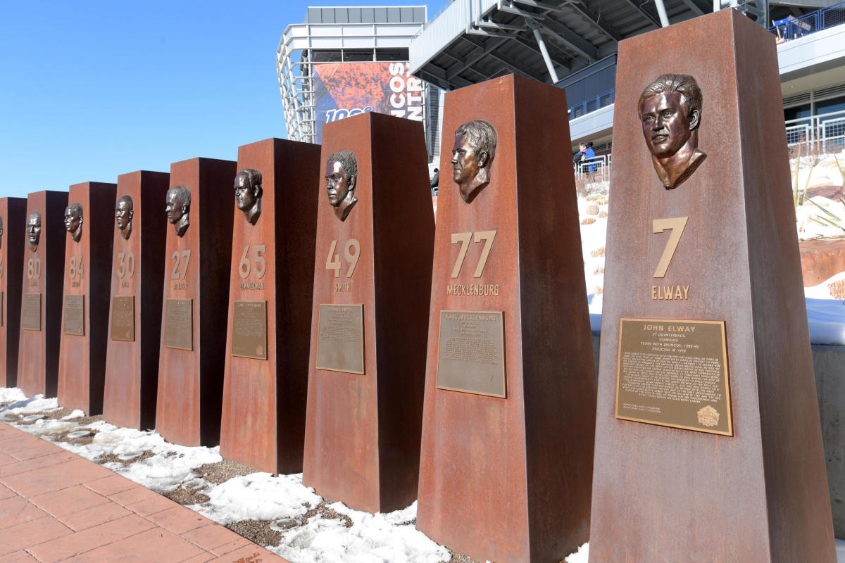 Peyton Manning Denver Broncos Ring Of Fame Ceremony