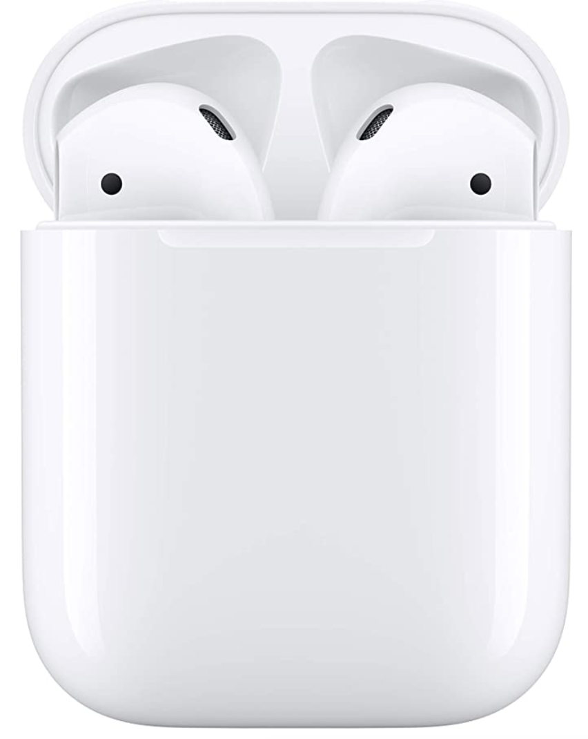 <p><strong>Apple</strong></p><p>amazon.com</p><p><strong>$119.00</strong></p><p><a href="https://www.amazon.com/Apple-AirPods-Charging-Latest-Model/dp/B07PXGQC1Q?tag=syn-yahoo-20&ascsubtag=%5Bartid%7C10056.g.36801416%5Bsrc%7Cyahoo-us" rel="nofollow noopener" target="_blank" data-ylk="slk:Shop Now;elm:context_link;itc:0;sec:content-canvas" class="link ">Shop Now</a></p><p>Prefer AirPods? Amazon seriously slashed the price on these, so they're on sale for $40 off today. They make a great gift for the new grad in your life. These are wired, but if you prefer something wireless, <a href="https://www.amazon.com/Apple-MWP22AM-A-AirPods-Pro/dp/B07ZPC9QD4/?tag=syn-yahoo-20&ascsubtag=%5Bartid%7C10056.g.36801416%5Bsrc%7Cyahoo-us" rel="nofollow noopener" target="_blank" data-ylk="slk:the wireless pair;elm:context_link;itc:0;sec:content-canvas" class="link ">the wireless pair </a>are $60 off. There's never been a better time to grab some. </p>