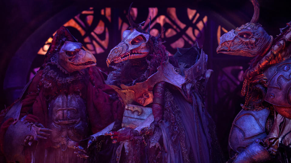 The evil Skeksis return to terrorise a new generation of kids in Netflix prequel series 'The Dark Crystal: Age of Resistance'. (Credit: John Wilson/Netflix)