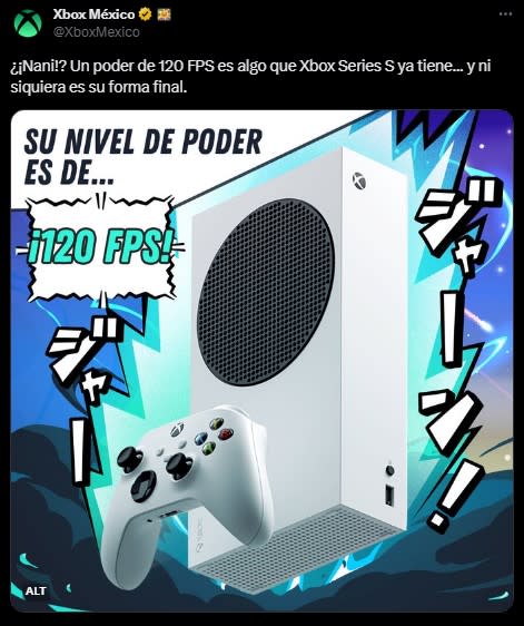 Xbox promociona Series S con icónico momento de Dragon Ball Z