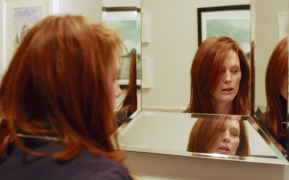 <div><p>"I saw it for the first time a few weeks ago. It was so raw and real. I can see why Julianne Moore won the Oscar, but it left me with such a deep sadness that I know I’ll never watch it again."</p><p>—<a href="https://www.buzzfeed.com/jilll40e854a89" rel="nofollow noopener" target="_blank" data-ylk="slk:jilll40e854a89;elm:context_link;itc:0;sec:content-canvas" class="link ">jilll40e854a89</a></p></div><span> Sony Pictures / Â©Sony Pictures/Courtesy Everett Collection</span>