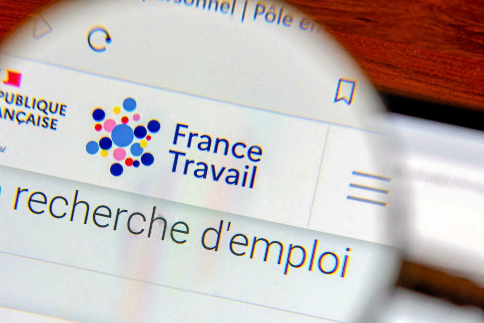 France Travail est le nouveau nom de Pôle emploi depuis le 1er janvier 2024 (photo d'illustration).  - Credit:www.alamy.com / Alamy Stock Photo / Abaca
