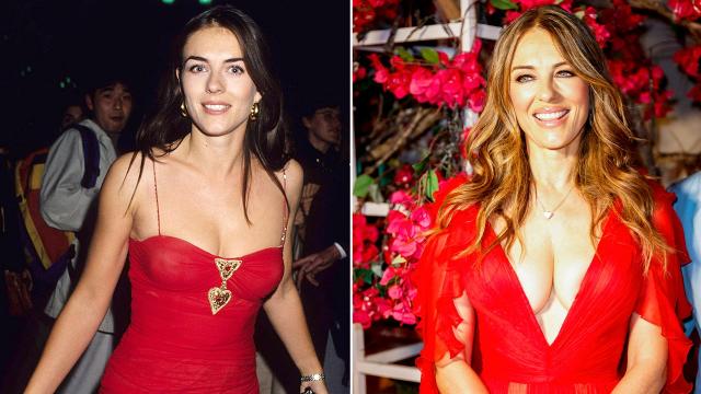 Elizabeth Hurley recalls early days with Hugh Grant and 'alarming' safety  pin dress