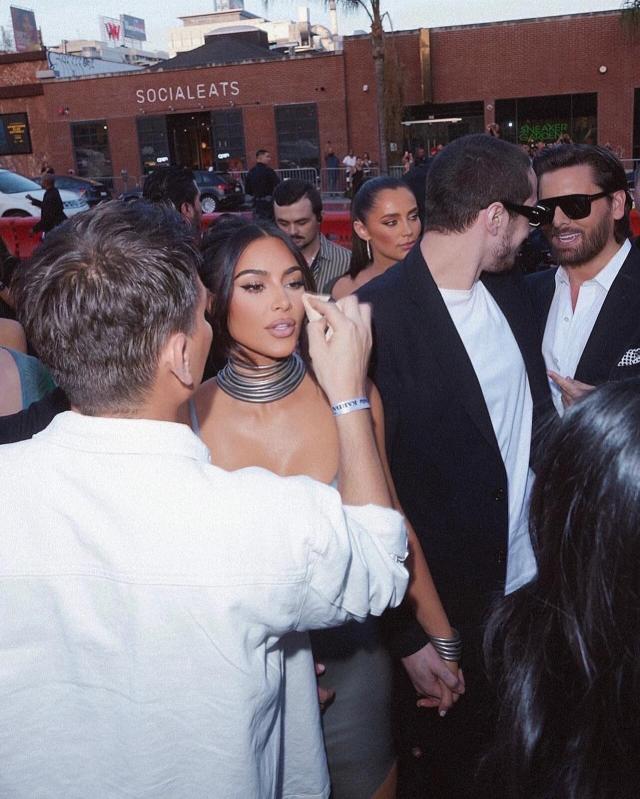 Kim Kardashian Shares Photos of a Doting Pete Davidson at The Kardashians  Premiere