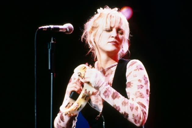 Photo of Bekka BRAMLETT and FLEETWOOD MAC - Credit: Donna Santisi/Redferns/Getty Images