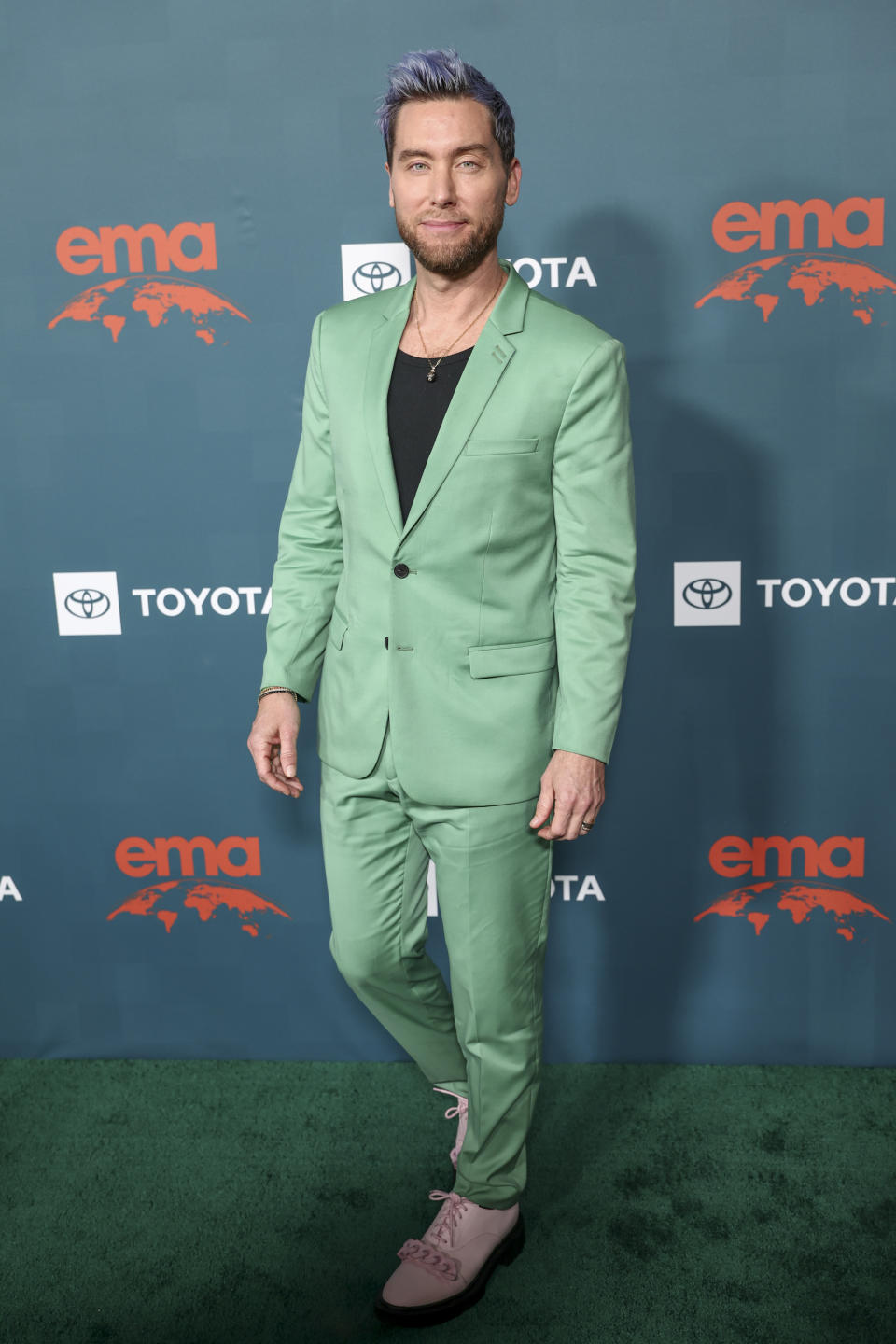 Lance Bass at the 33rd Annual EMA Awards Gala held at Sunset Las Palmas Studios on January 27, 2024 in Los Angeles, California.