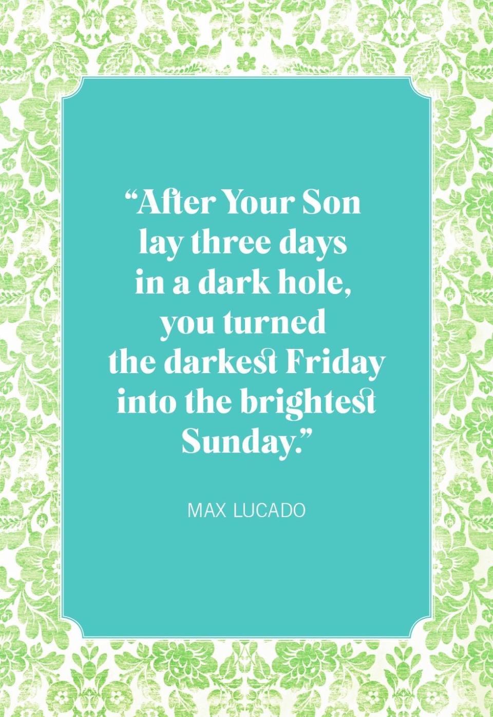 max lucado easter quotes