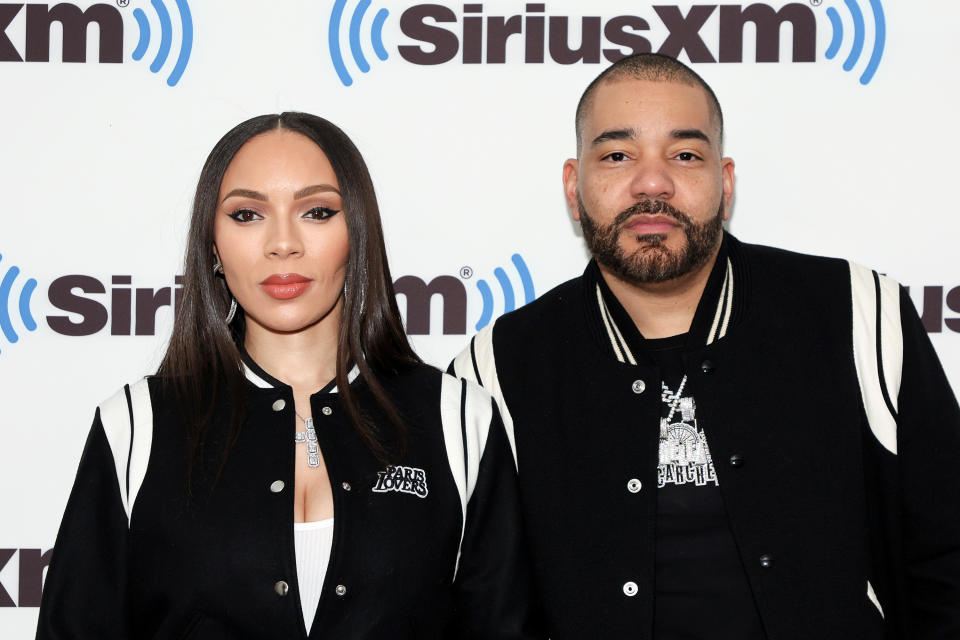 Gia Casey (L) and DJ Envy 