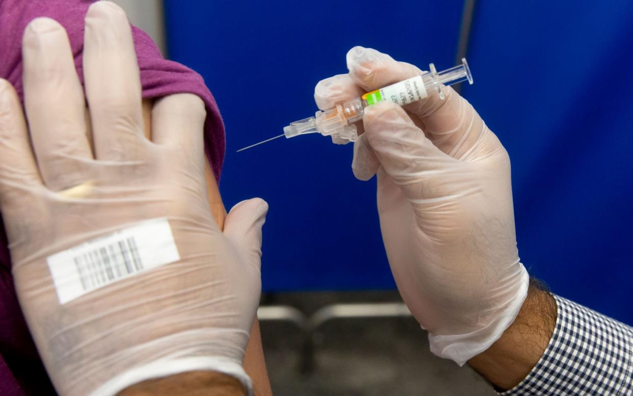 Public Health England is launching its biggest ever flu vaccination campaign - Michael Reynolds/Shutterstock