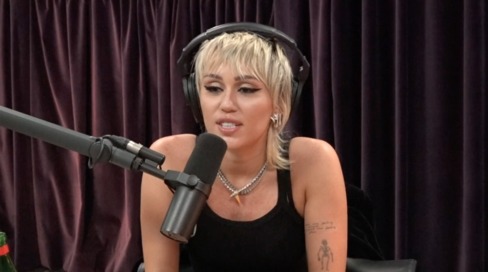 Miley Cyrus on the Joe Rogan Experience 