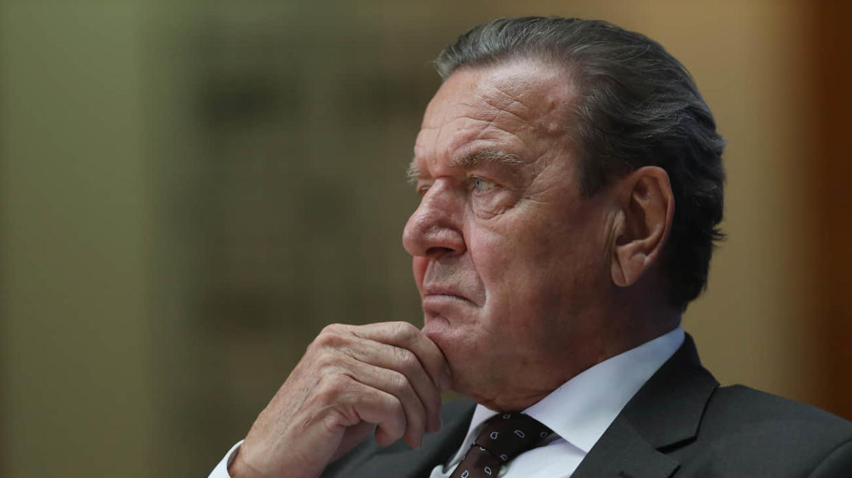 Gerhard Schröder. Stock photo: Getty Images