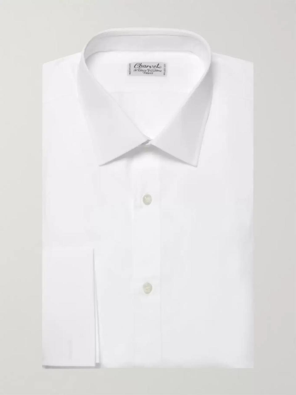 white dress shirt for men