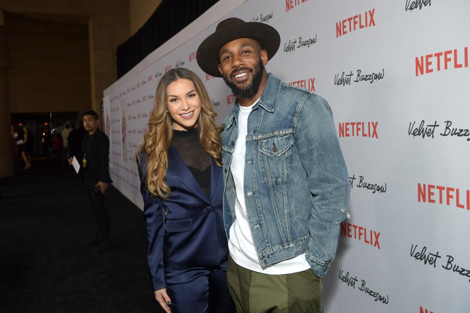 Allison Holker and her late husband Stephen "tWitch" Boss in 2019.