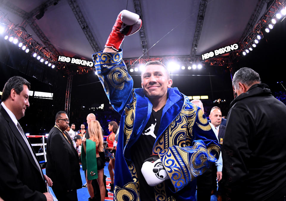 Gennady Golovkin knew exactly how to get more money out of Golden Boy while negotiating a rematch with Canelo Alvarez. (Getty Images)