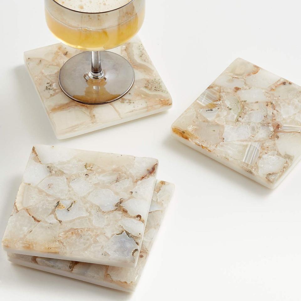 24) Marcella Agate Coasters