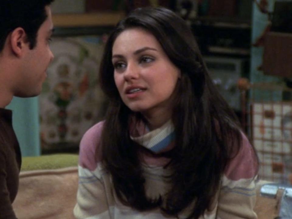 Mila Kunis as Jackie Burkhart on the series finale of "That '70s Show."